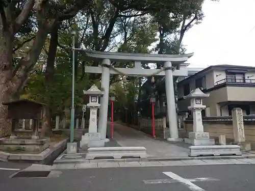 六甲八幡神社の鳥居