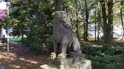 下メム神社の狛犬