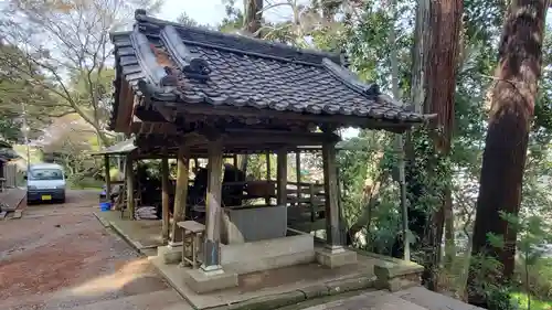 諏訪神社の手水舎