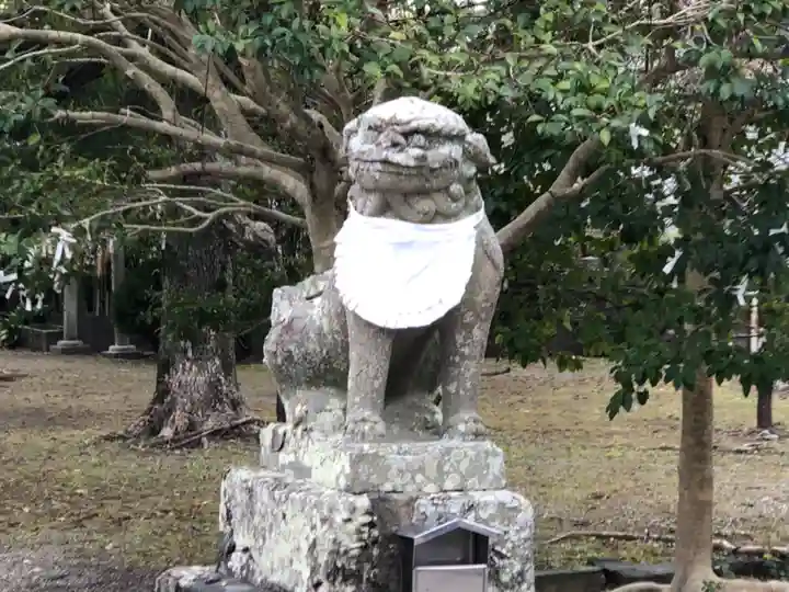 大麻比古神社の狛犬