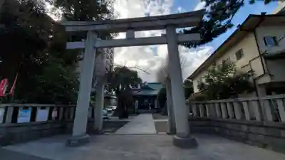 浅間神社の鳥居