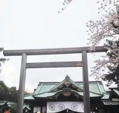 靖國神社の鳥居