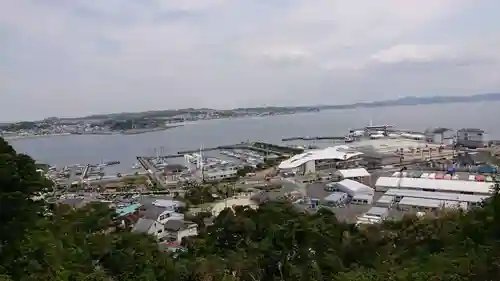 江島神社の景色