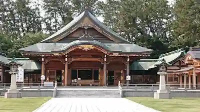 新潟縣護國神社の本殿・本堂