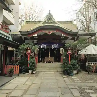 三崎稲荷神社の本殿・本堂