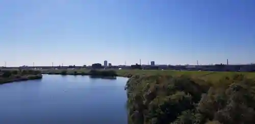 鵜森稲荷神社の周辺
