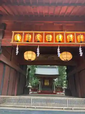 北口本宮冨士浅間神社の末社・摂社