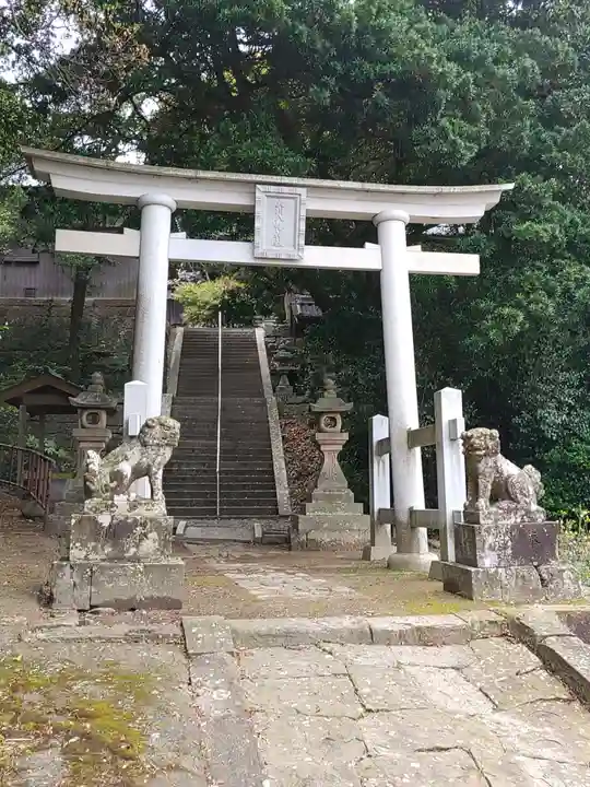 大川八幡神社の鳥居