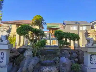 諏訪社の本殿・本堂