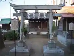 千住神社の鳥居