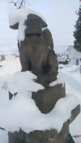 栗山天満宮の狛犬