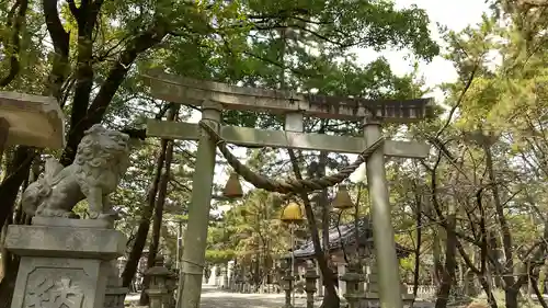 大濱熊野大神社の鳥居