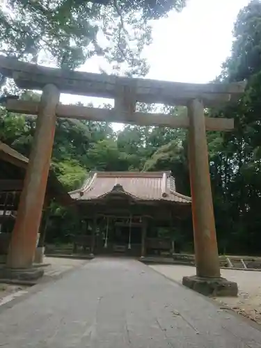 射手引神社の鳥居