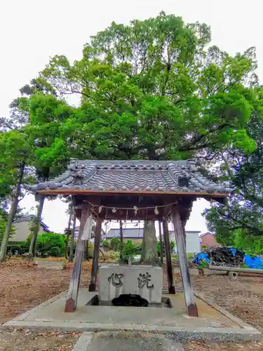 八劔神社（熱池町）の手水舎