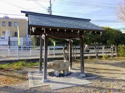 神明社（岩藤神明社）の手水舎