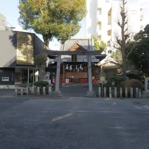 江島杉山神社の鳥居
