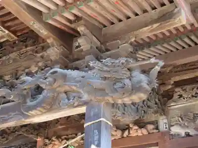 諏訪神社の芸術