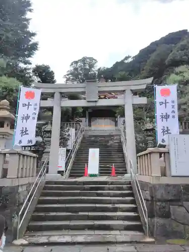 叶神社 (西叶神社)の鳥居