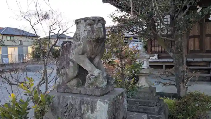 竹生島神社の狛犬