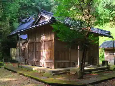 那賣佐神社の本殿・本堂