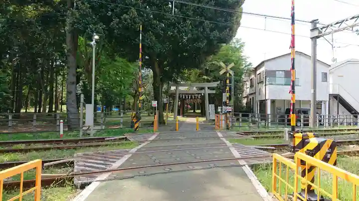 武蔵國府八幡宮の周辺