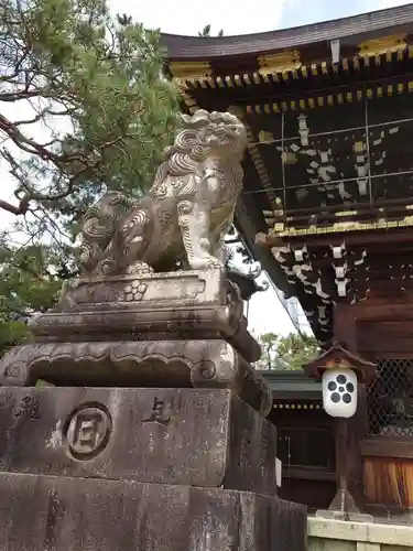 北野天満宮の狛犬