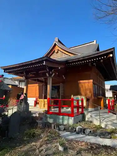 於菊稲荷神社の本殿・本堂