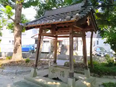 八幡社（日比津八幡社）の手水舎