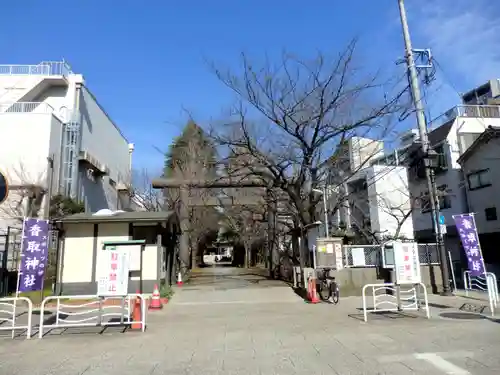 亀戸 香取神社の鳥居