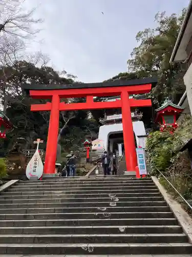 江島神社の鳥居