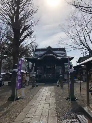 取手八坂神社の本殿・本堂