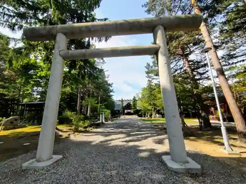 上川神社の鳥居