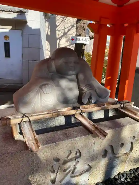 穴八幡宮の手水舎