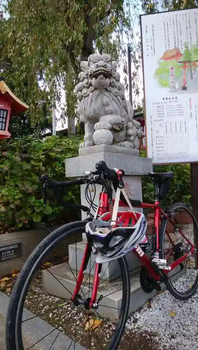 川越八幡宮の狛犬
