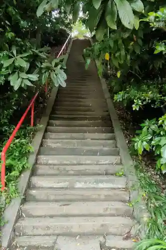 佐麻久嶺神社の庭園