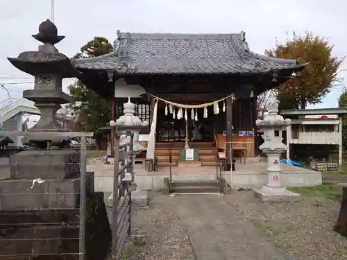 佐谷田神社の本殿