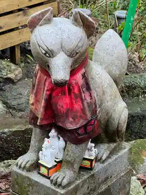 佐助稲荷神社の狛犬