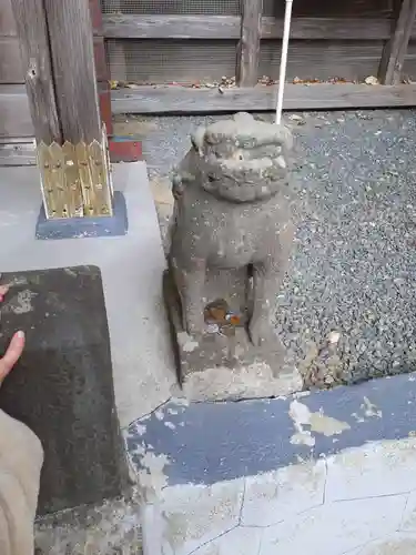 羽生天神社の狛犬