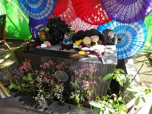 法輪寺の手水舎