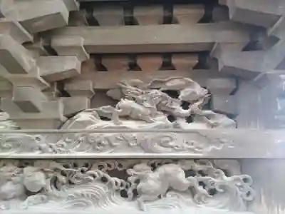 舎人氷川神社の芸術