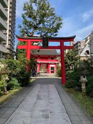 成子天神社の鳥居