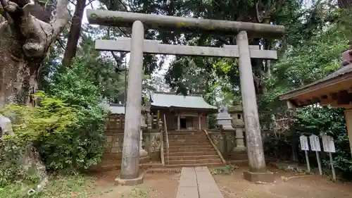 側高神社の鳥居