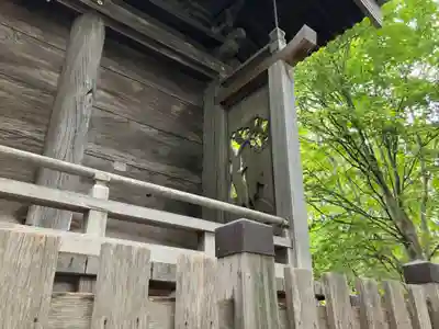 旧信濃神社の本殿・本堂