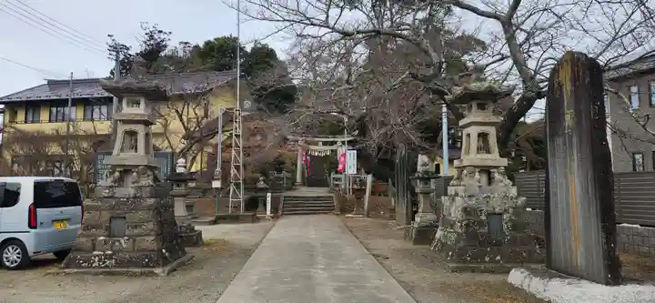 館腰神社の周辺