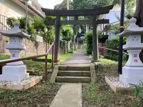 鹿島神社の鳥居