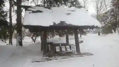 栗沢神社の手水舎