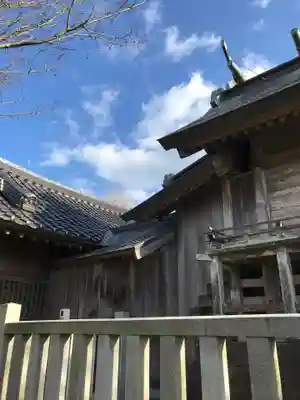 大野津神社の本殿・本堂