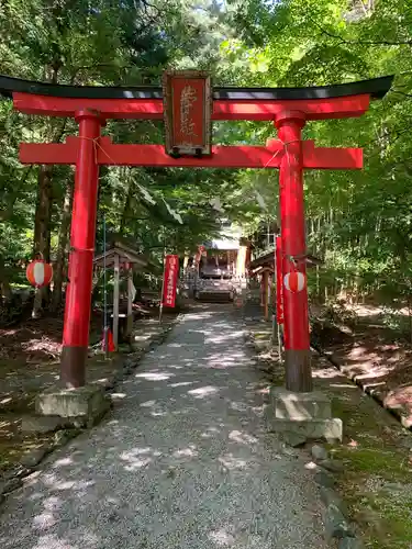 花巻温泉稲荷神社の鳥居