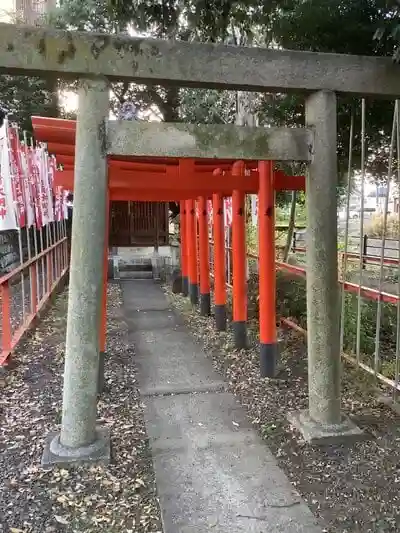 加納八幡神社の鳥居