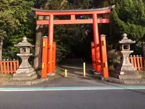 元石清水八幡神社の鳥居